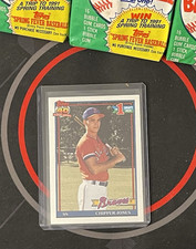 Topps 1991 Chipper Jones Rookie #333 Atlanta Braves Baseball Card Base Set