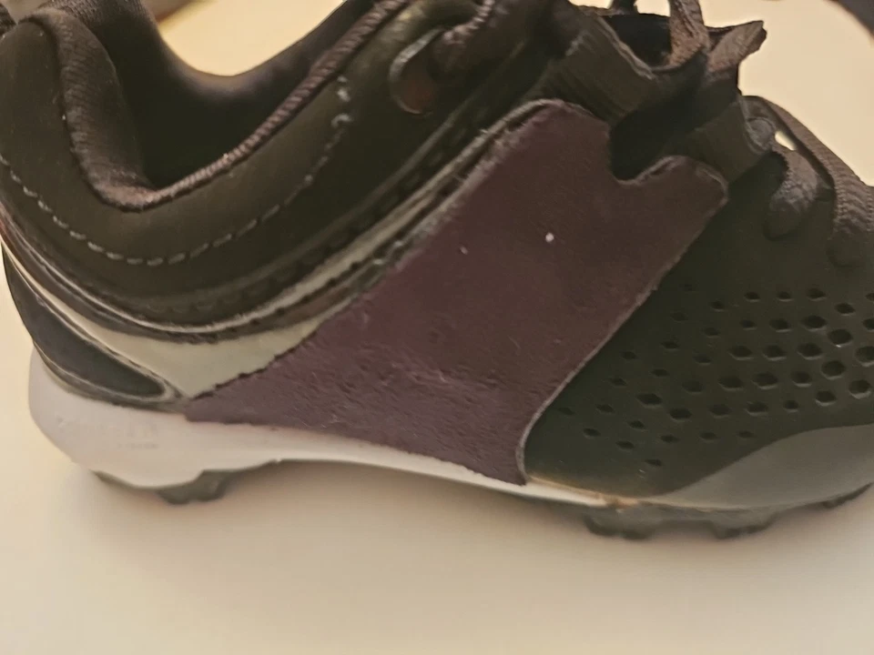 Botines de béisbol RAWLINGS Coolflo Stirrup II BGS Mid Top T-ball juveniles talla 9 Foto 4 de 4