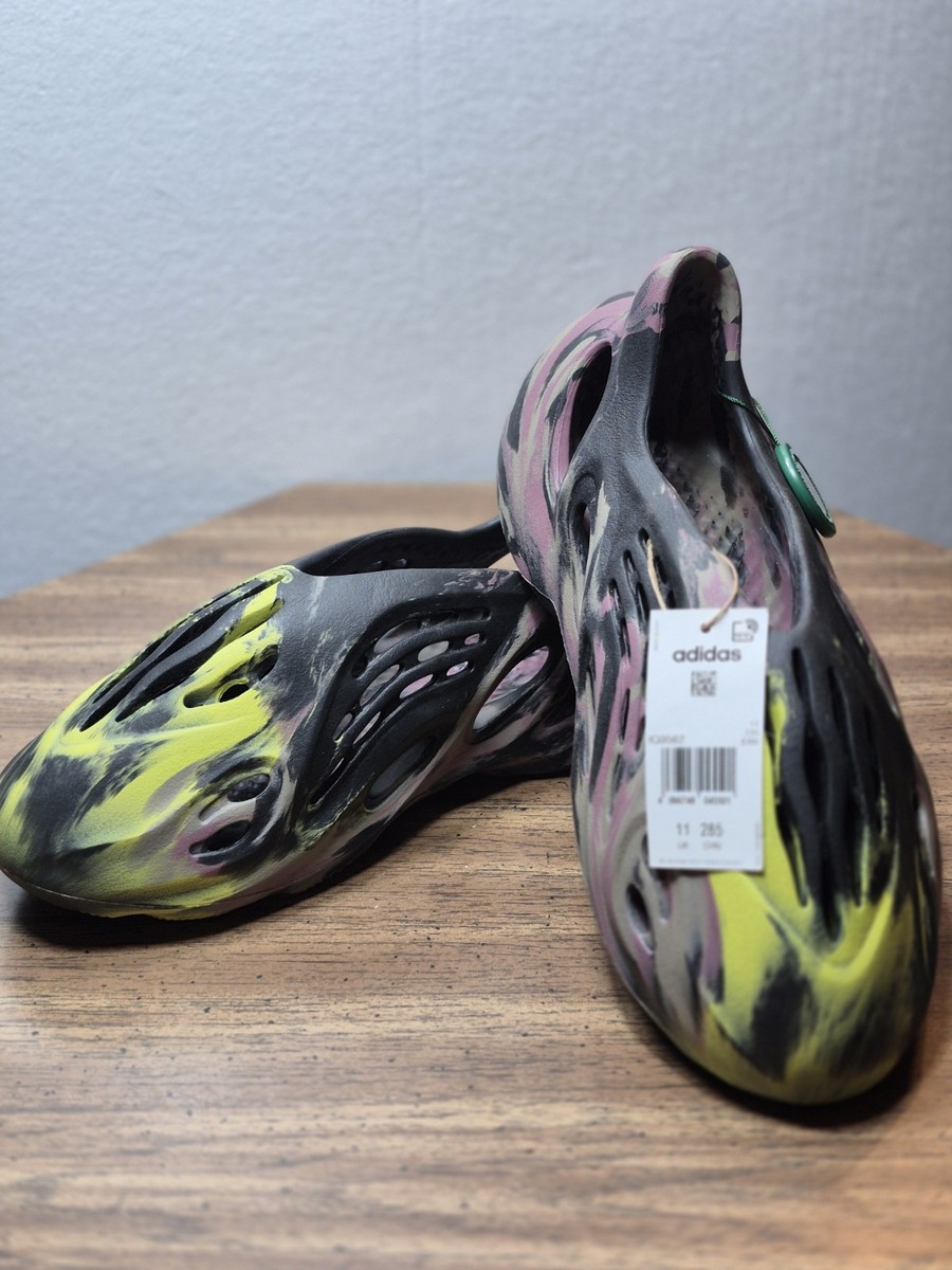 Adidas Yeezy Foam Runner MX Carbon Pink Yellow IG9562 Adidas Yeezy Foam Runner MX Carbon (IG9562) Men main image 2