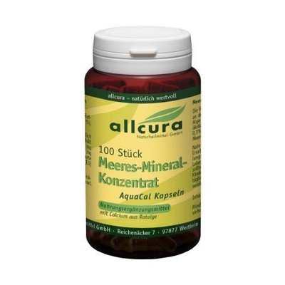 MEERESALGEN Konzentrat Rotalgen m.nat.Calcium Kps. 100 St