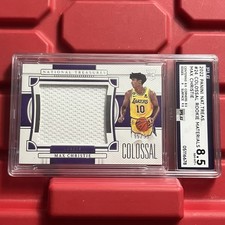 2022-23 Panini National Treasures Colossal Rookie Materials Max Christie RC /99