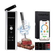 Wireless Meat Thermometer, Bluetooth Meat Thermometer with IPX7 Wat... Fast Ship