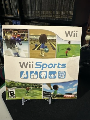 Wii Sports (Nintendo Wii, 2006) CIB Complete w/Manual - Tested & Working