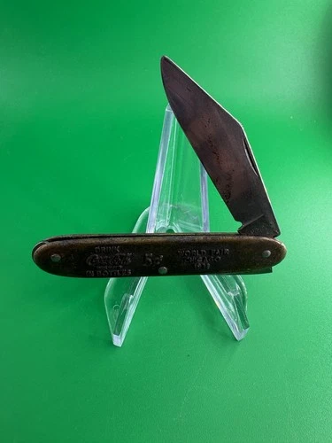 Coca-Cola Worlds Fair Chicago 1933 Vintage Pocket Knife