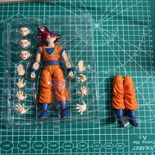 S.H. Figuarts SDCC 2021 Event Exclusive Color Super Saiyan God Son Goku - OPENED