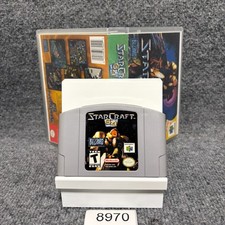 Starcraft 64 Nintendo 64 Cartridge & Case Tested Works