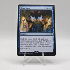 Time Stop - FDN #166 Rare - NM / Mint Foundations Single