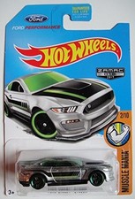 Hot Wheels 2017 Muscle Mania Ford Shelby GT350R, Exclusive ZAMAC