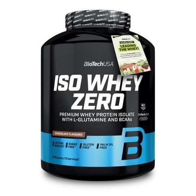 (46,65 EUR / KG) Biotech USA Iso Whey Zero - 1816g Dose Premium Whey Protein ...