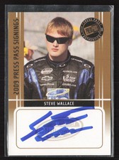 2009 Press Pass Autograph #NNO Steve Wallace AU