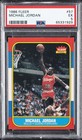 1986 FLEER #57 MICHAEL JORDAN ROOKIE RC PSA 5