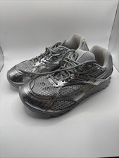 Bottega Veneta Silver Chrome Tennis Shoes Size 8 1/2 39 1081