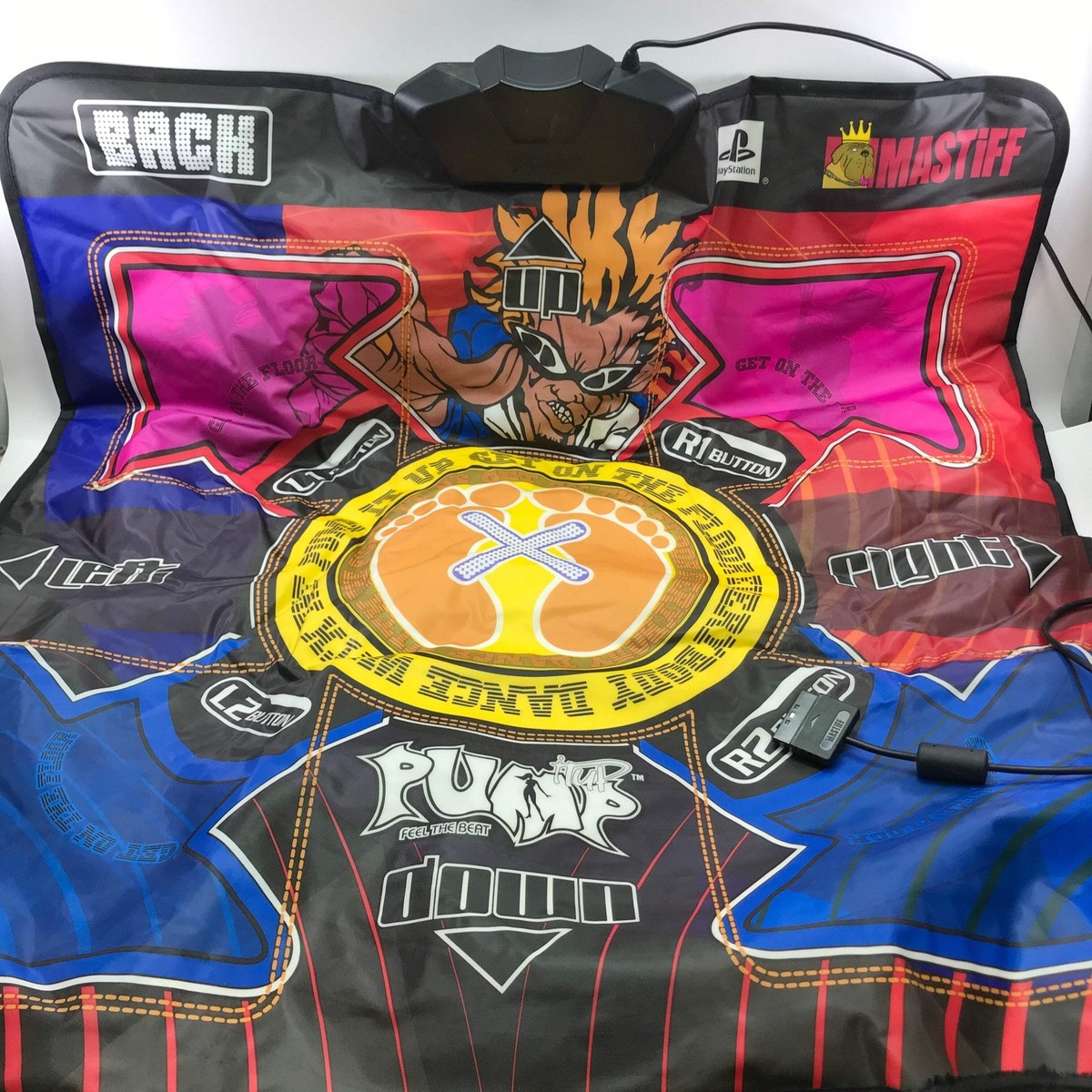 Mastiff Pump it Up Exceed Dance Mat Controller Controller For