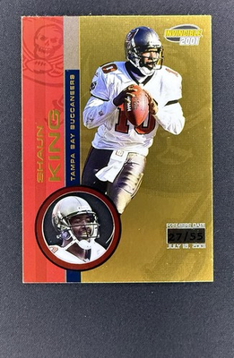 #ad Rare Shaun King 2001 Pacific Invincible 55 Premier Date Parallel $2.99