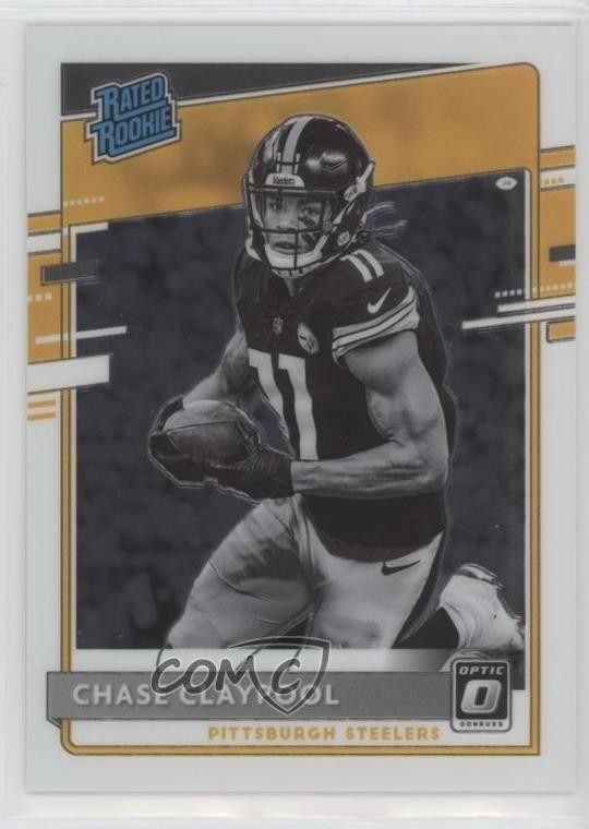 2020 Panini Donruss Optic Rated Rookies Variation Chase Claypool #327 Rookie RC