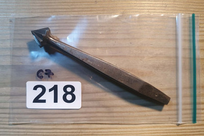 Vintage Erdbohrer Senker Klammer Bit alt Holzbearbeitung Zimmerei Handwerkzeuge Bohrer