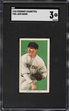 1909-11 T206 Piedmont Jack Quinn SGC 3 VG