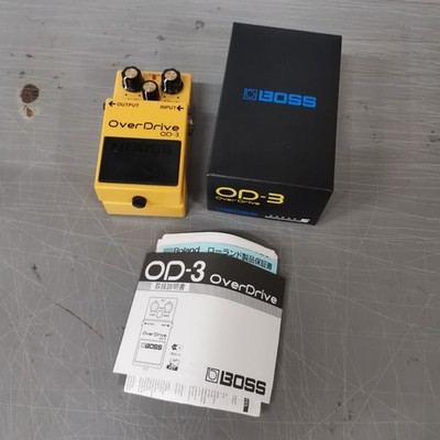 Boss OD-3 Overdrive Guitar Effect Pedal Used w/Box Manual