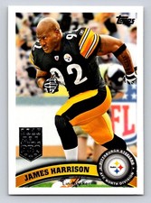 2011 Topps #138 James Harrison Pittsburgh Steelers
