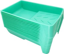 4 Inch Paint Tray, 15 Pack Plastic Tray,15 Pcs, 4",15 Pack-tray 