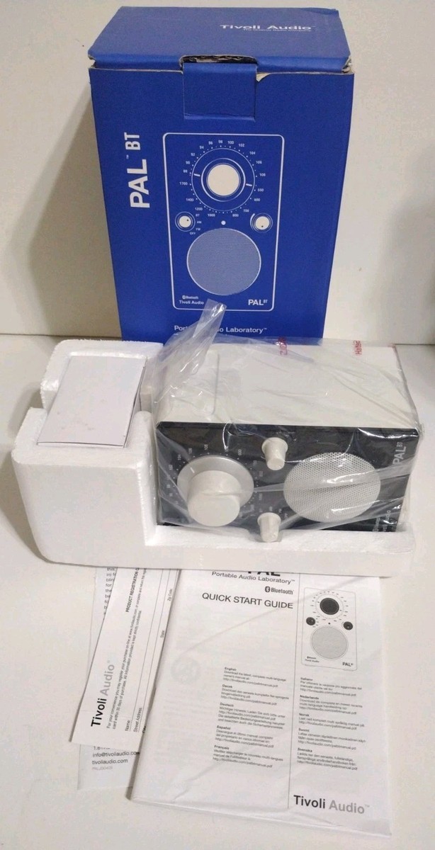Tivoli Audio PAL BT Bluetooth AM/FM Portable Radio & Speaker