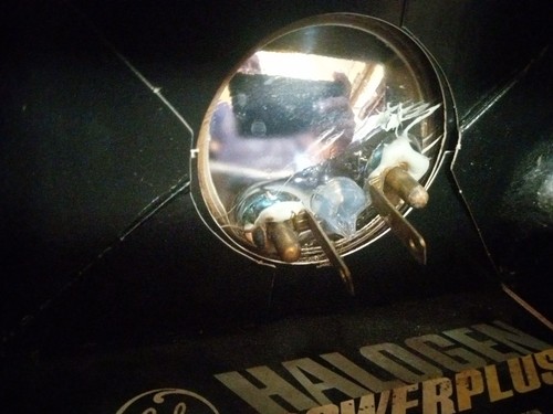 Vintage GE Halogen Power Plus High Beam Headlight H-4651 Perfect Unopened USA - Foto 16 di 20