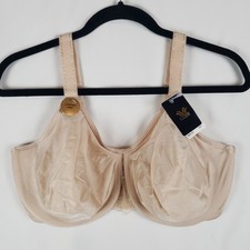 Wacoal Surreal Comfort Bra 36H Unlined Underwire Full Coverage Beige 855335 NWT