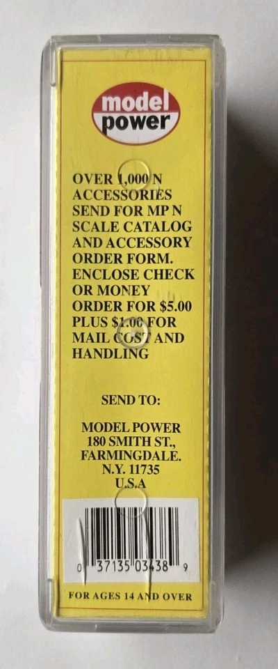 N Scale Model Power 3438 ATSF Santa Fe Single Door Box Car #16471 - Image 3 of 4