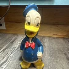 Donald Duck Squeaker  by The Sun Rubber Company Walt Disney 1960s Vintage Toy
