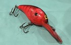 Vintage Crankbait 4” Yellow Eyes Fl Red Storm? Cotton Cordell? — photo 7
