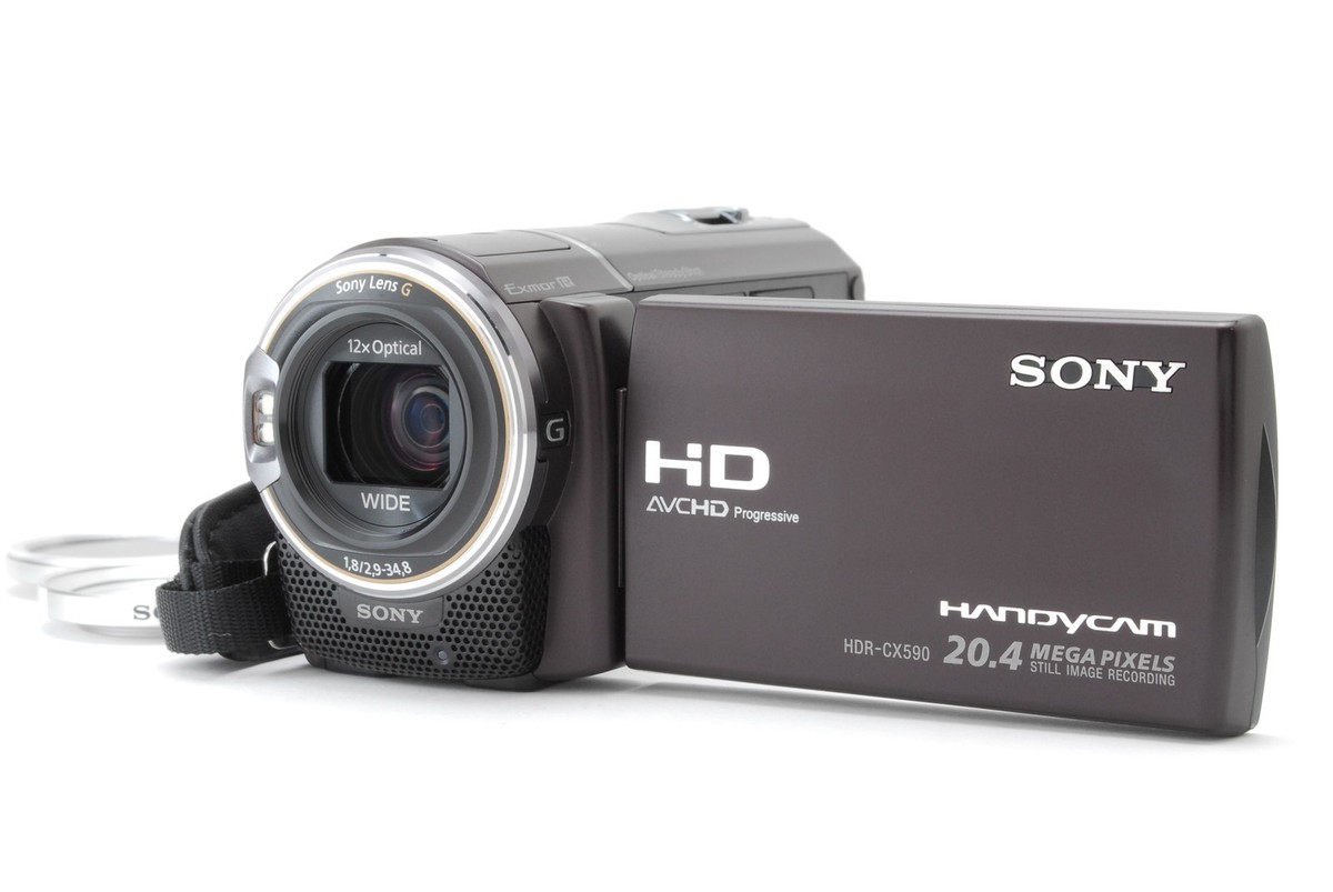 MINT in Box] Sony HDR-CX590V Full HD Digital Camcorder Handycam