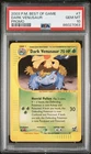 Pokemon Dark Venusaur Best Of Game Promo 7/9 PSA 10 Gem Mint
