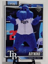 2026 Topps Series 1 Celebration Raymond #M-22 Tampa Bay Rays Mascot