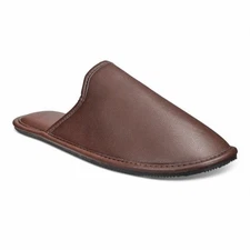 New INC International Concepts Men's Slippers brown size small range 6-7