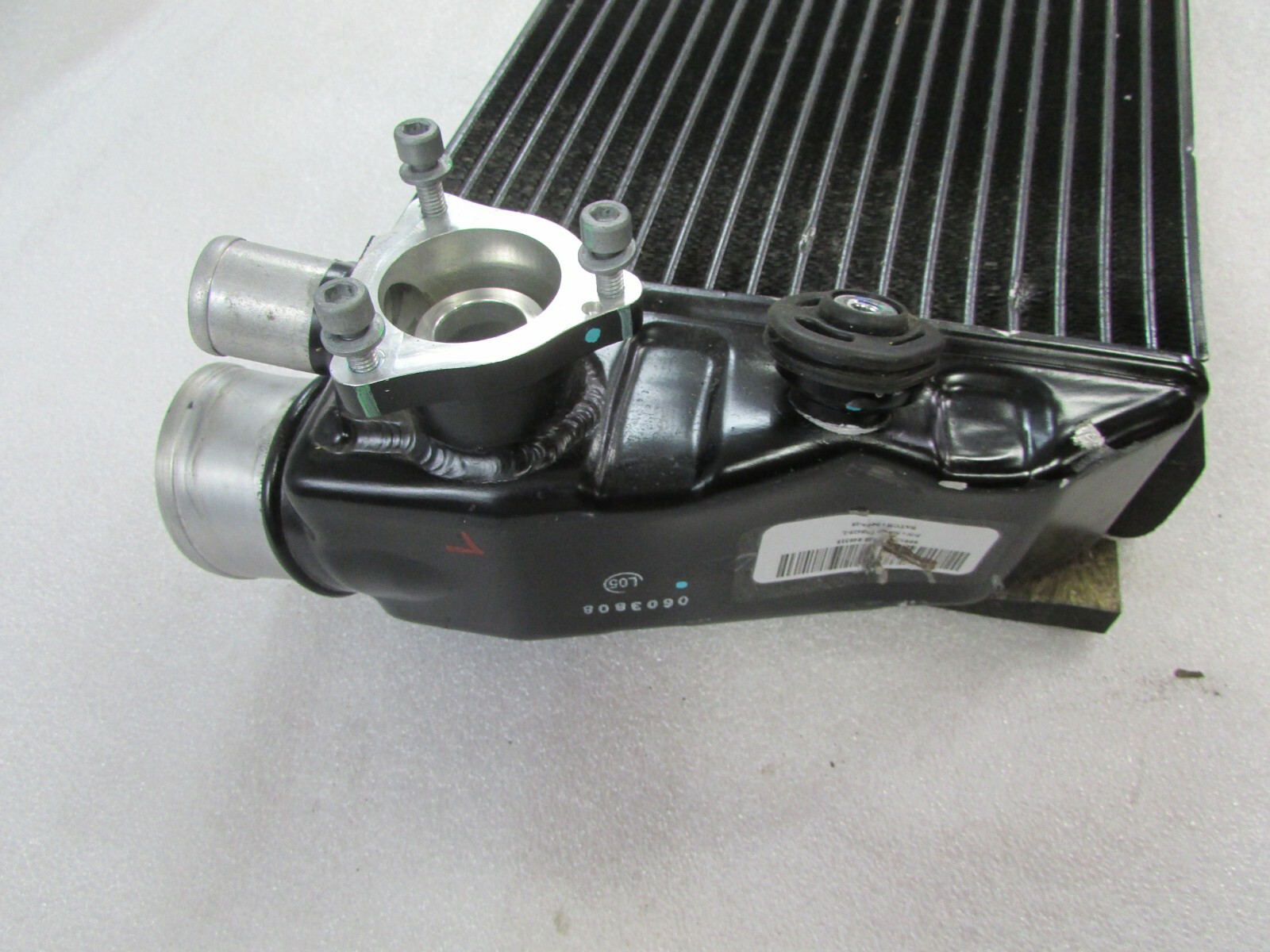 Ferrari 488, LH, Left Intercooler, Dented, Used, P/N 324495, 328423