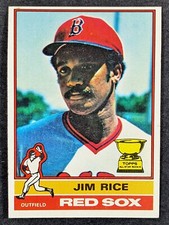 1976 Topps Baseball #340 Jim Rice Boston Red Sox