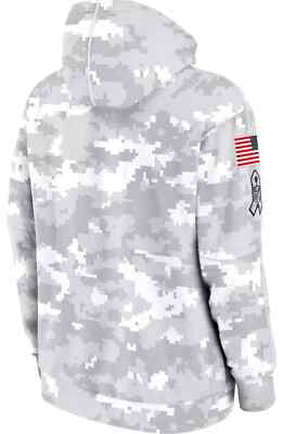 NEW YORK JETS NIKE Arctic Camo 2024 Salute to Service Hoodie MENS
