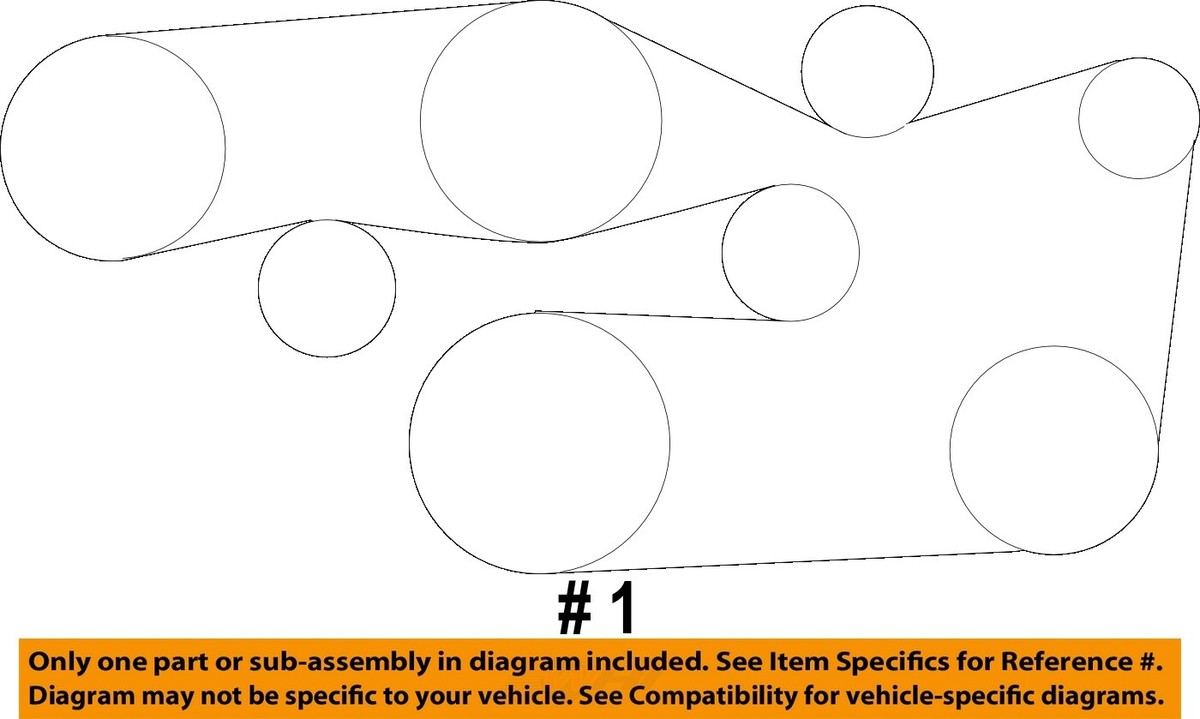 TOYOTA OEM 05-12 Avalon Cooling Belts Pulleys-Serpentine