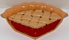 VTG Fisher Price Fun With Food Dessert Surprise Pie Cherry Slice Replacement Lot