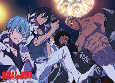 Kill La Kill Student Council Group Wall Scroll Poster Anime Manga