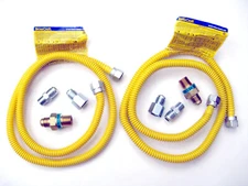 2 - SETS BRASSCRAFT PSC1106 UNIVERSAL GAS INSTALLATION KITS 48" L x 1/2" OD