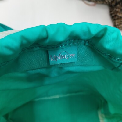 Kipling Fundamental X-Small Turquoise Nylon Zipper Backpack  display picture 1