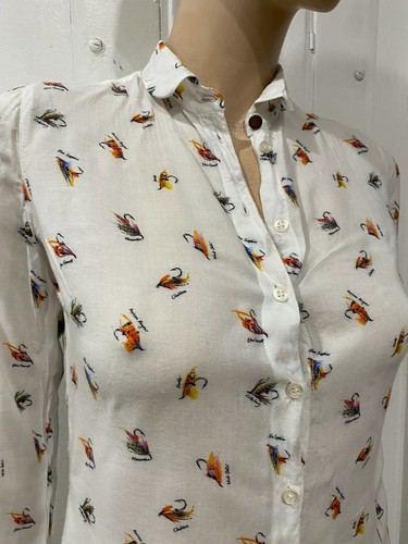 LAVER FLY FISHING DESIGN SLIM SHIRT 