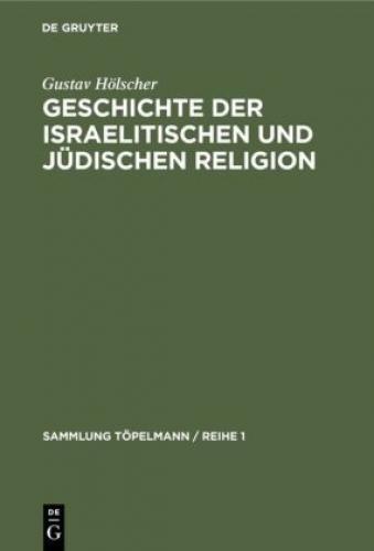 Thumbnail - Geschichte Der Israelitischen Und Jüdischen Religion 6745