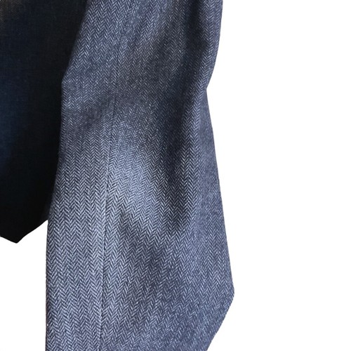 MESSAGERIE Italy Blazer Uomo US 38 EU 50Grigio Spina di Pesce Lana Lana Lana - Leggi - Foto 8 di 23