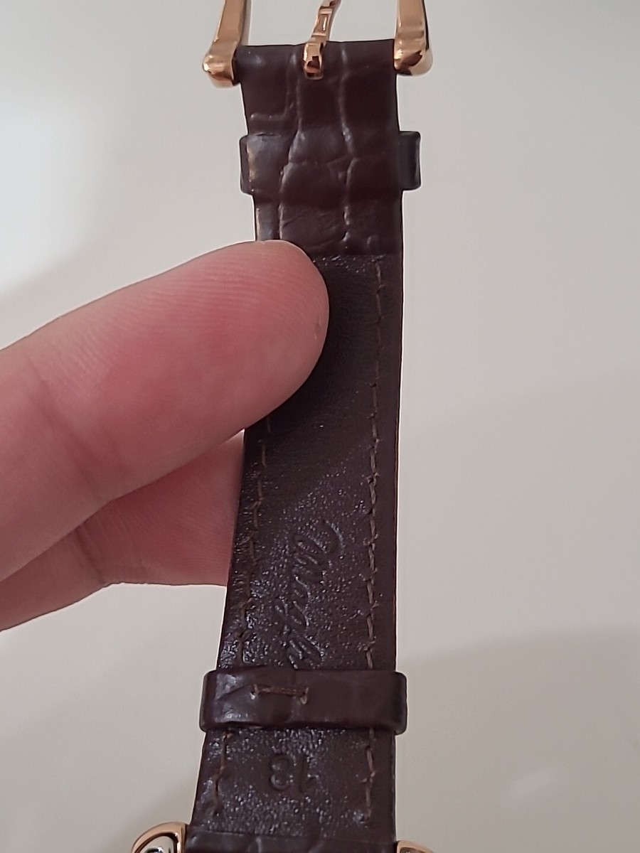 Bruno Magli Women's Swiss Quartz Leather Band Watch New