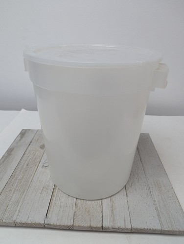 Contenedor de almacenamiento vintage de 8 cuartos de galón de rosa de té transparente Pflatzgraff - Imagen 4 de 8