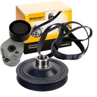 Conti 6PK1075 Keilrippenriemen Febi Riemenscheibe Satz FüR W213 W205 1.6-2.0