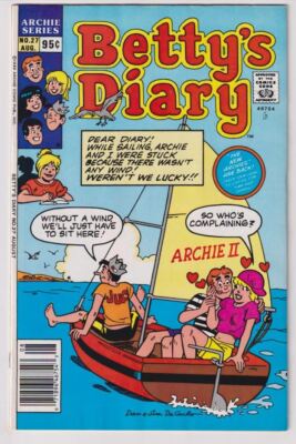 Betty Diary☆7種類閲覧専用　コメントにて BETTYS DIARY #27 (ARCHIE 1989) | eBay