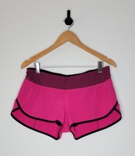Lululemon Speed Up Shorts Mid Rise Women's Size 6 Hot Pink 3" Inseam